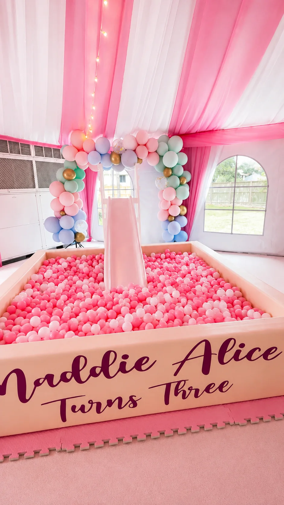 Maddie’s Sweetest Carnival Yet: celebration detail 47 from a Poppin Kids themed birthday in Houston