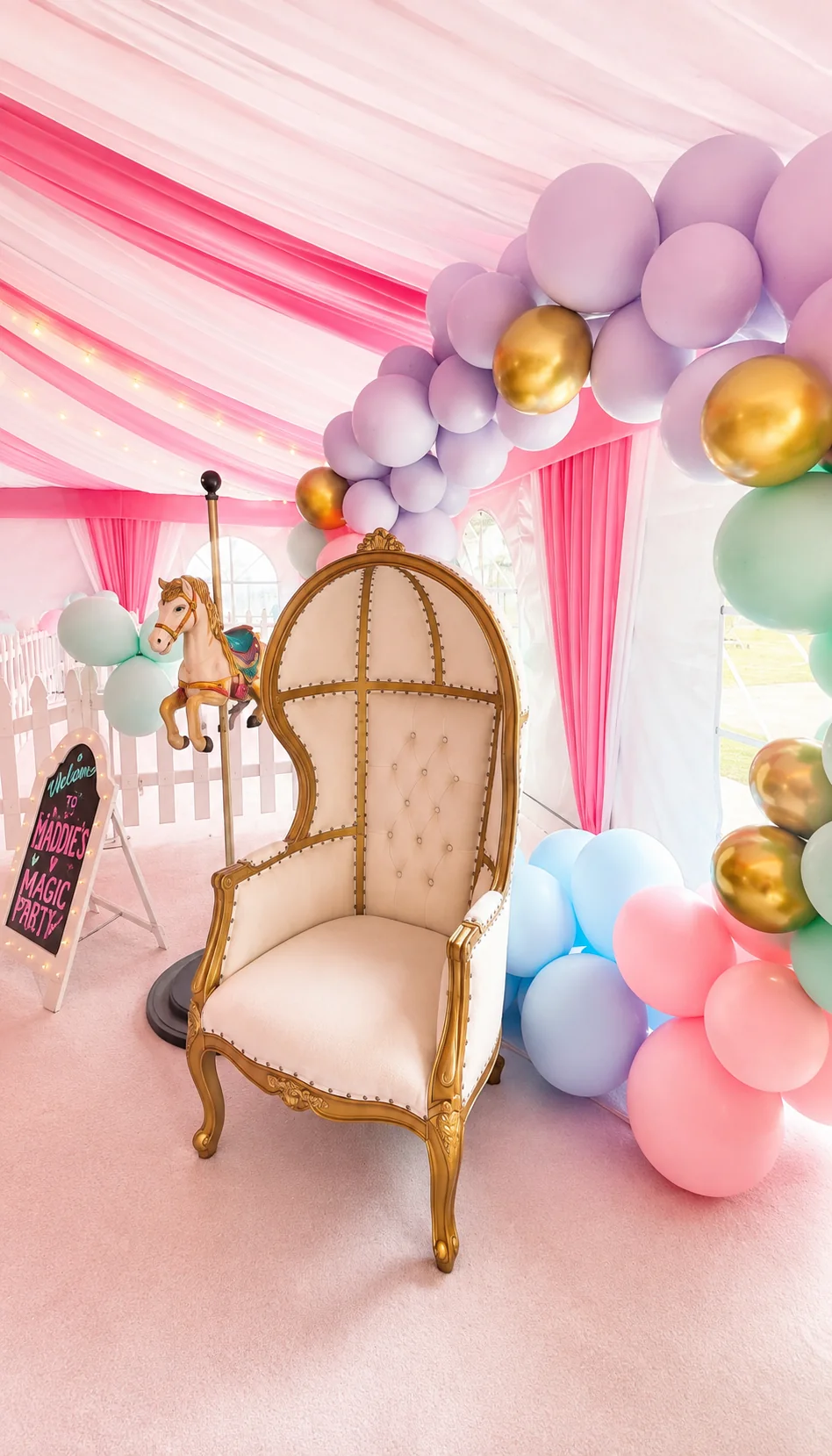 Maddie’s Sweetest Carnival Yet: celebration detail 41 from a Poppin Kids themed birthday in Houston