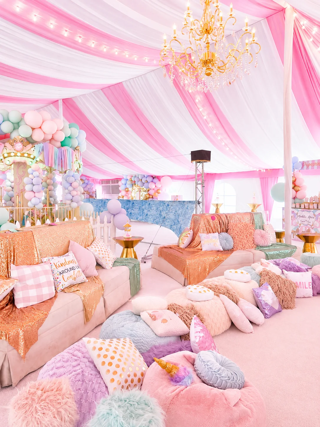 Maddie’s Sweetest Carnival Yet: celebration detail 36 from a Poppin Kids themed birthday in Houston