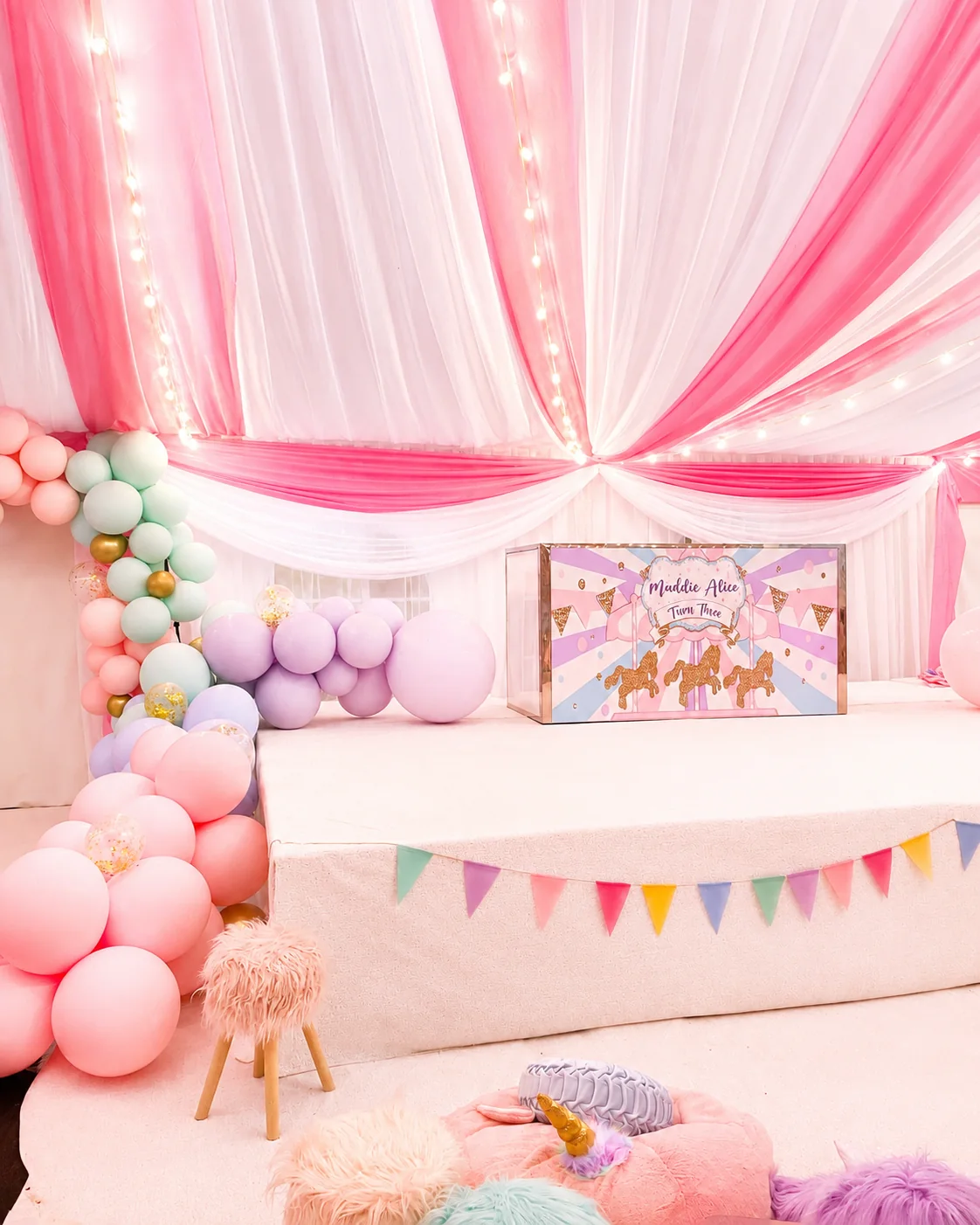Maddie’s Sweetest Carnival Yet: celebration detail 34 from a Poppin Kids themed birthday in Houston