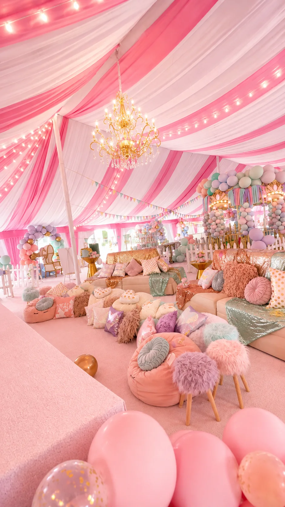 Maddie’s Sweetest Carnival Yet: celebration detail 33 from a Poppin Kids themed birthday in Houston