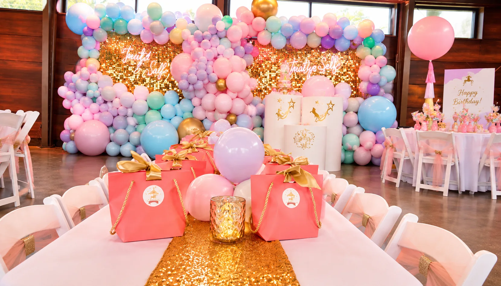 Valentina’s Unicorn Carnival First Birthday: celebration detail 22 from a Poppin Kids birthday party in Houston