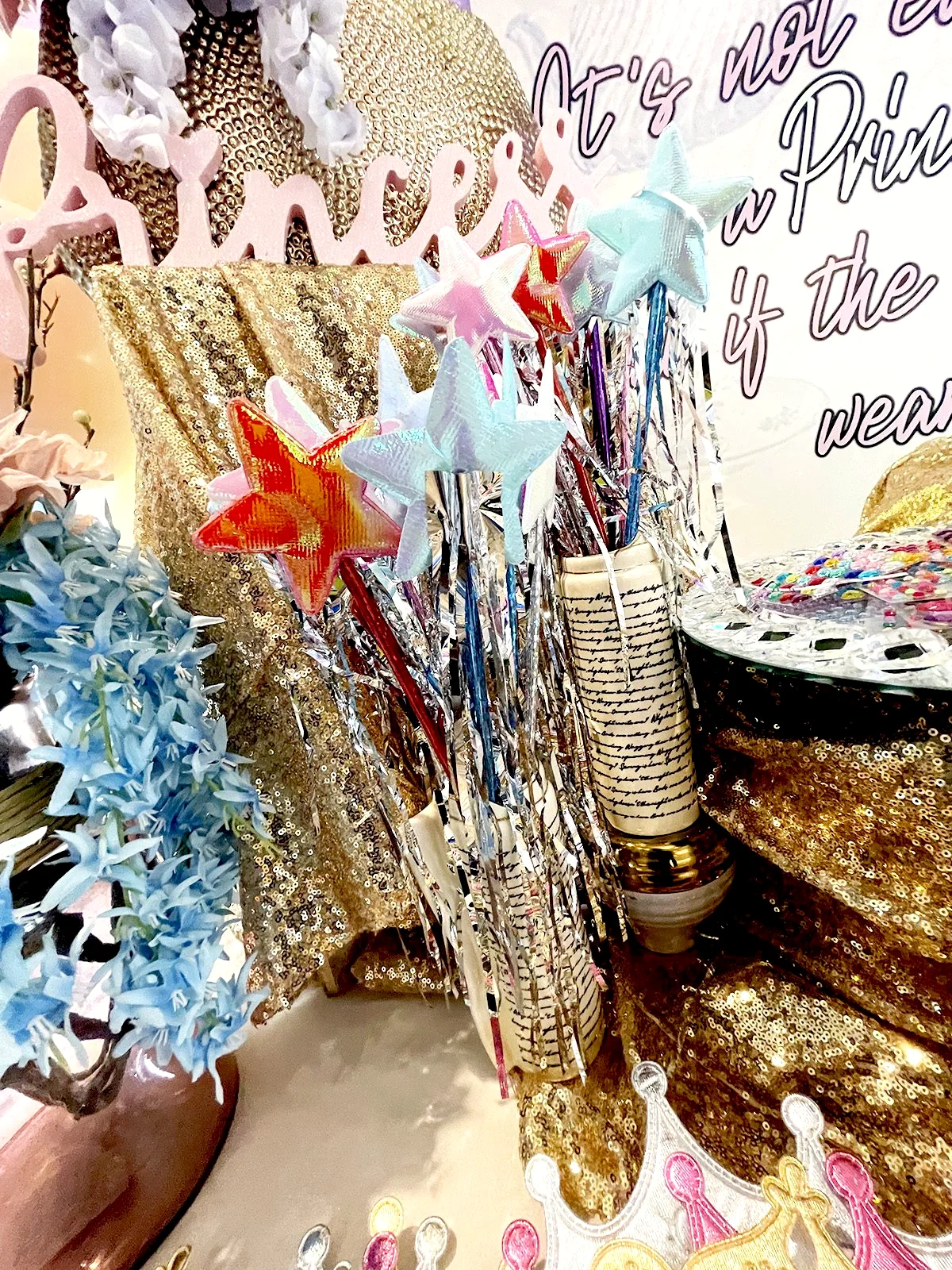 A Fairytale Birthday: celebration detail 2 from a Poppin Kids birthday party in Houston