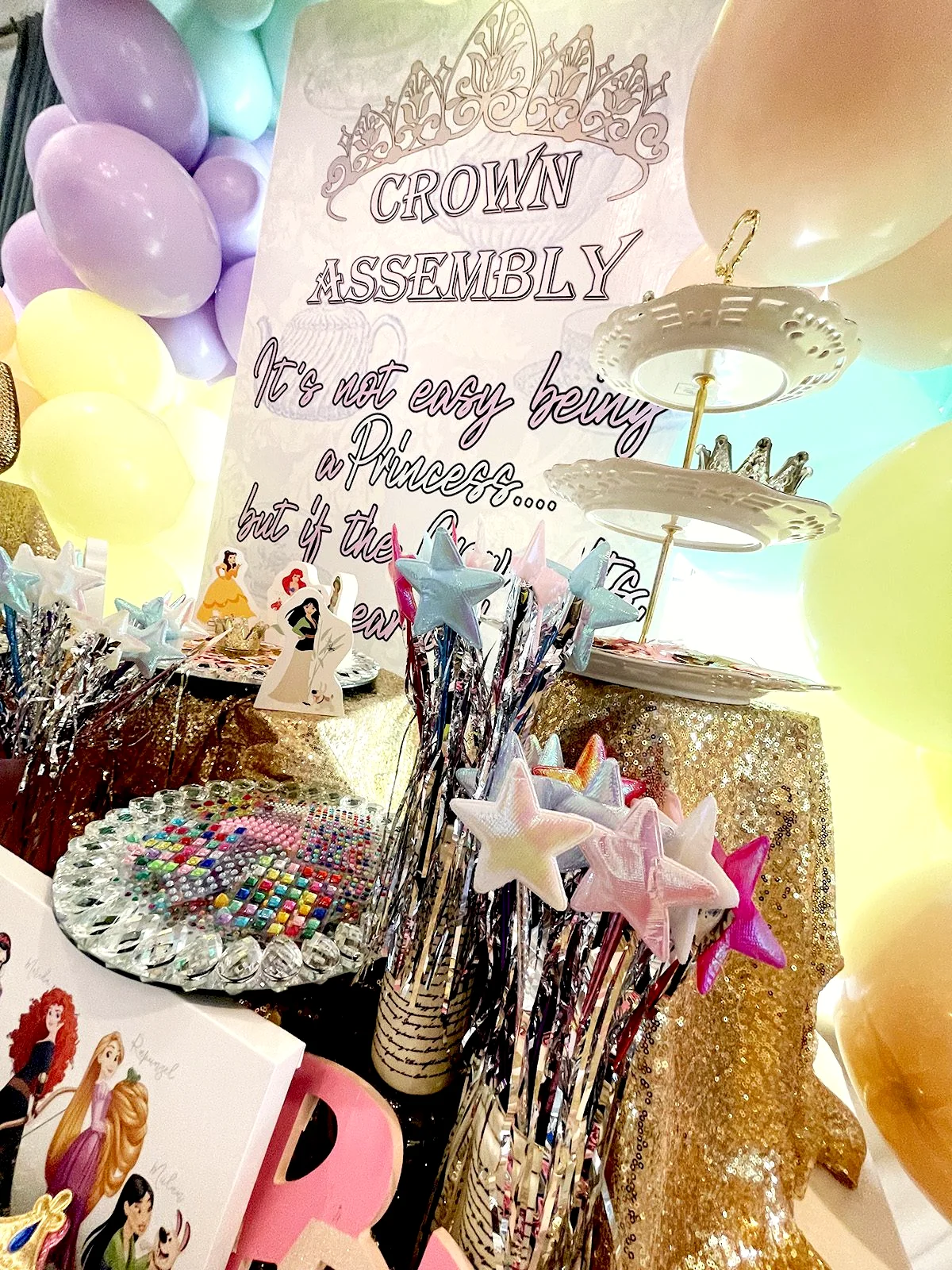 A Fairytale Birthday: celebration detail 4 from a Poppin Kids birthday party in Houston