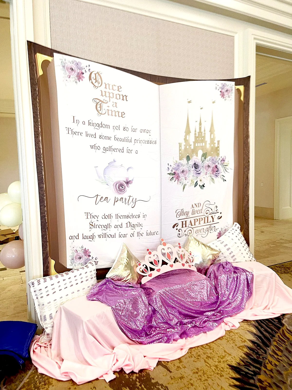A Fairytale Birthday: celebration detail 3 from a Poppin Kids birthday party in Houston