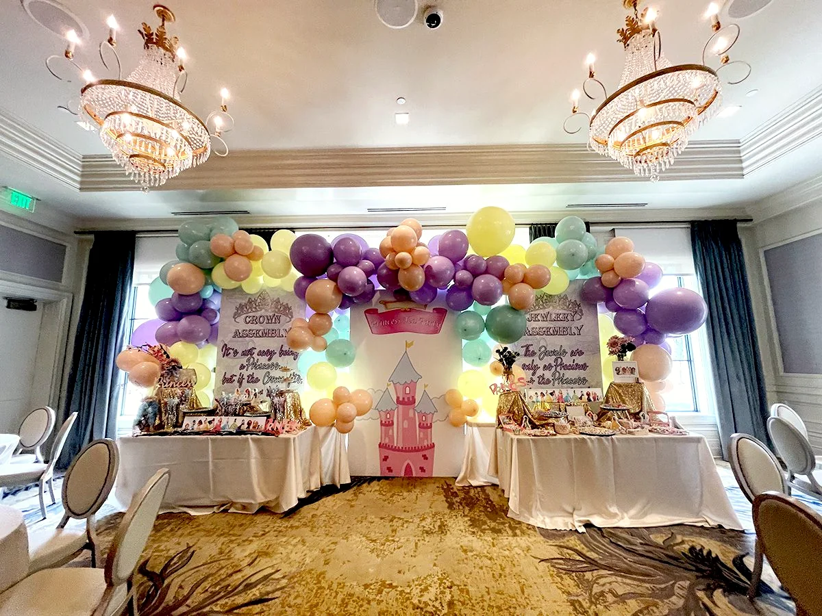 A Fairytale Birthday: celebration detail 2 from a Poppin Kids birthday party in Houston
