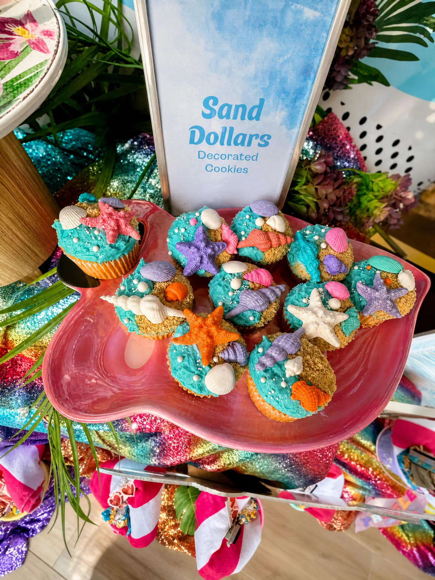 Presley’s Beach Bash: celebration detail 3 from a Poppin Kids birthday party in Houston