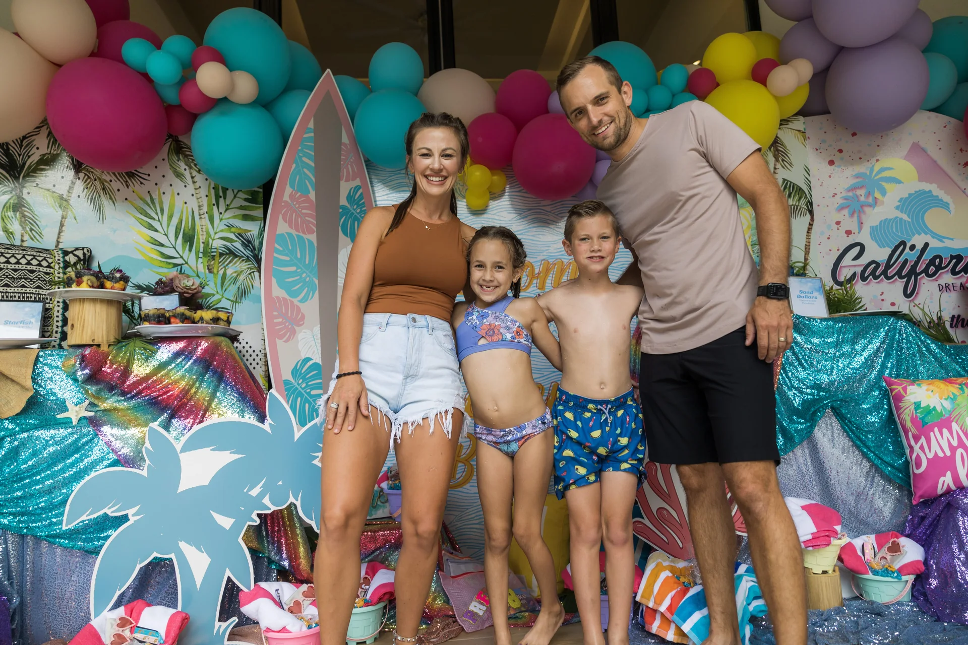 Presley’s Beach Bash: celebration detail 23 from a Poppin Kids birthday party in Houston