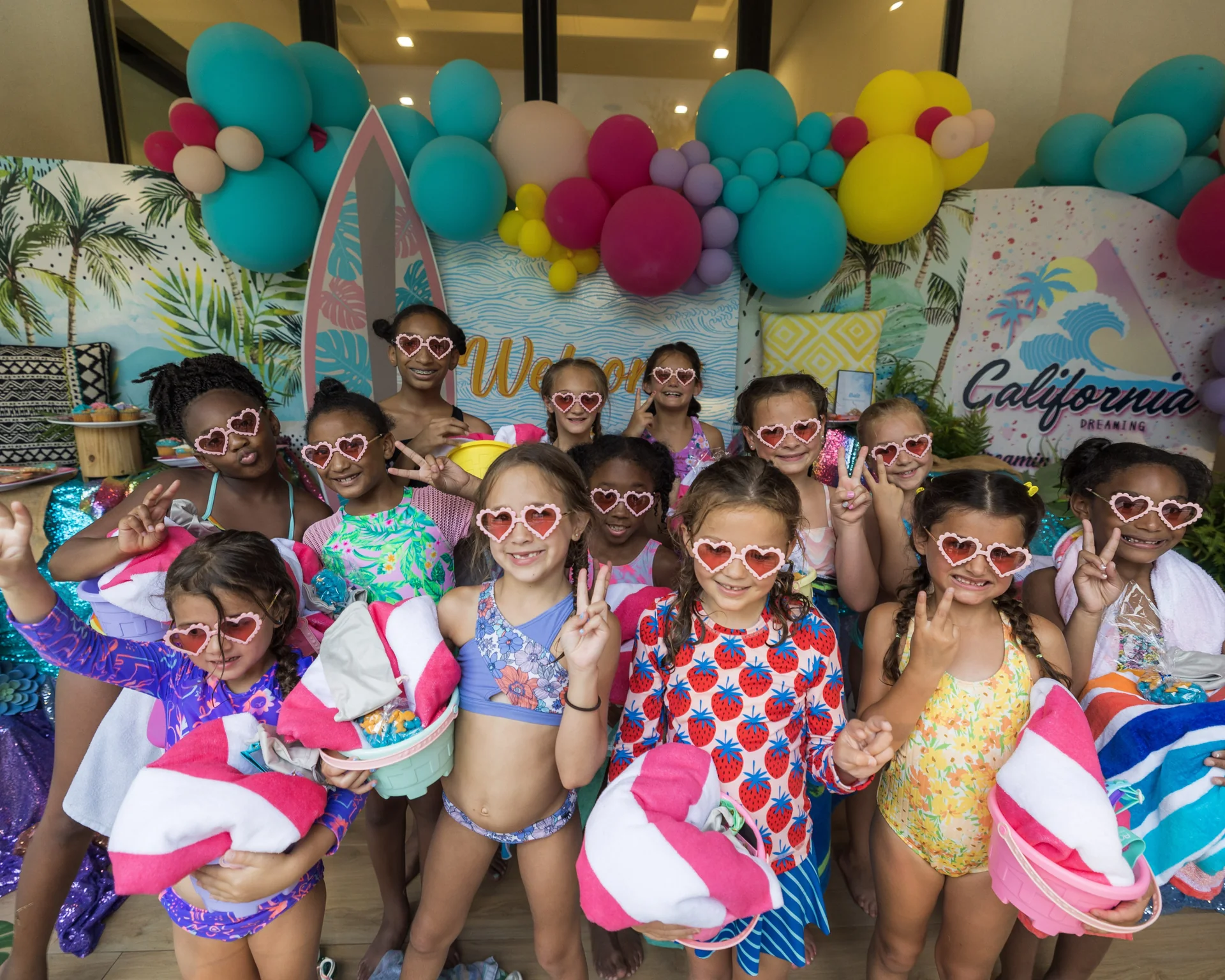 Presley’s Beach Bash: celebration detail 24 from a Poppin Kids birthday party in Houston