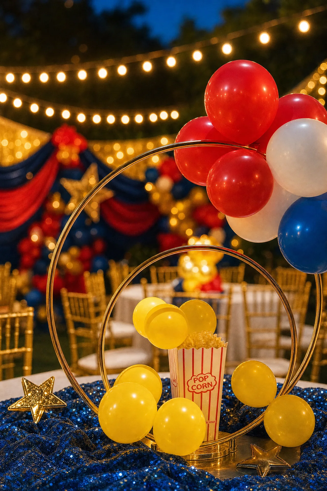Brooks’ Backyard Carnival: celebration detail 4 from a Poppin Kids themed birthday in Houston