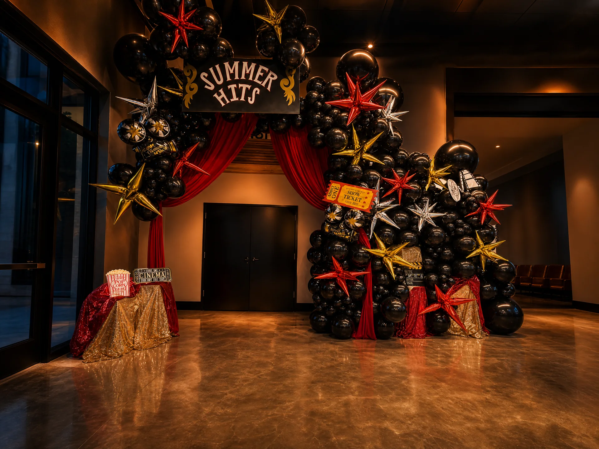 Church of King Carnival Movie Premiere: 05 entry installation overview