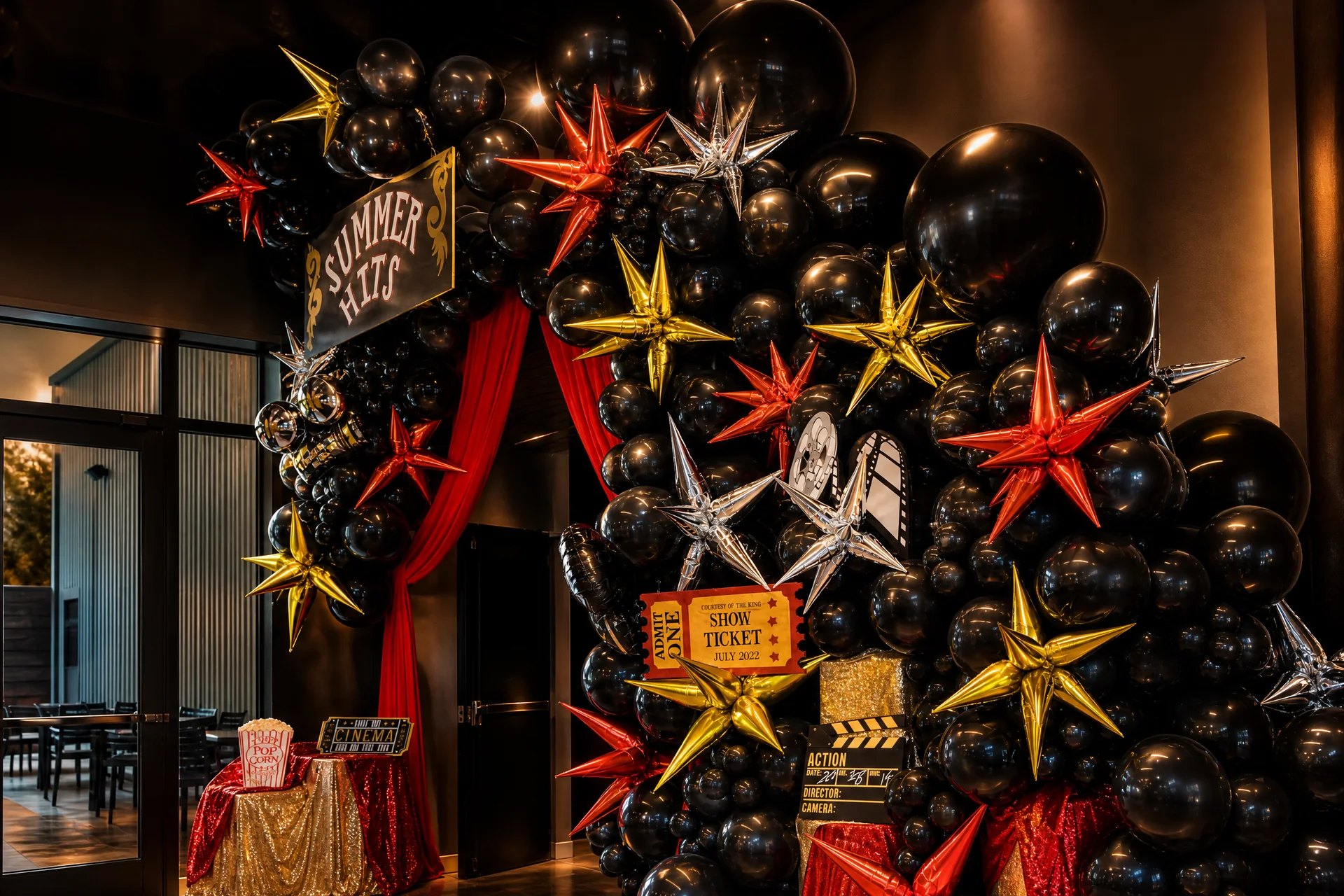 Church of the King Summer Hits Celebration: celebration detail 2 from a Poppin Kids themed celebration in Houston