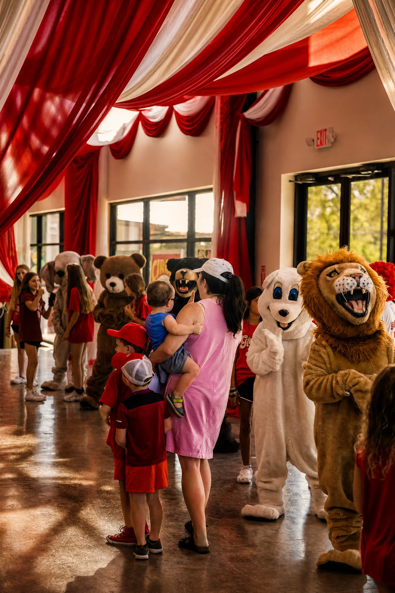 Church of King Carnival Movie Premiere: 13 event scene portrait