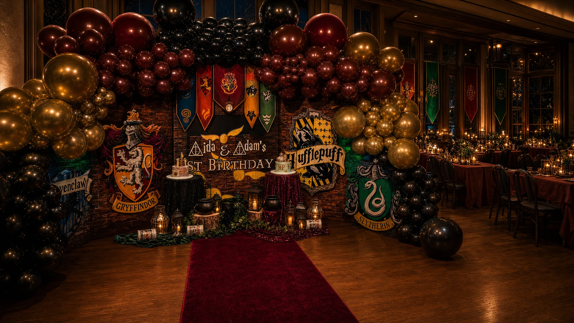 Harry Potter First Birthday Party: celebration detail 8 from a Poppin Kids themed birthday in Houston