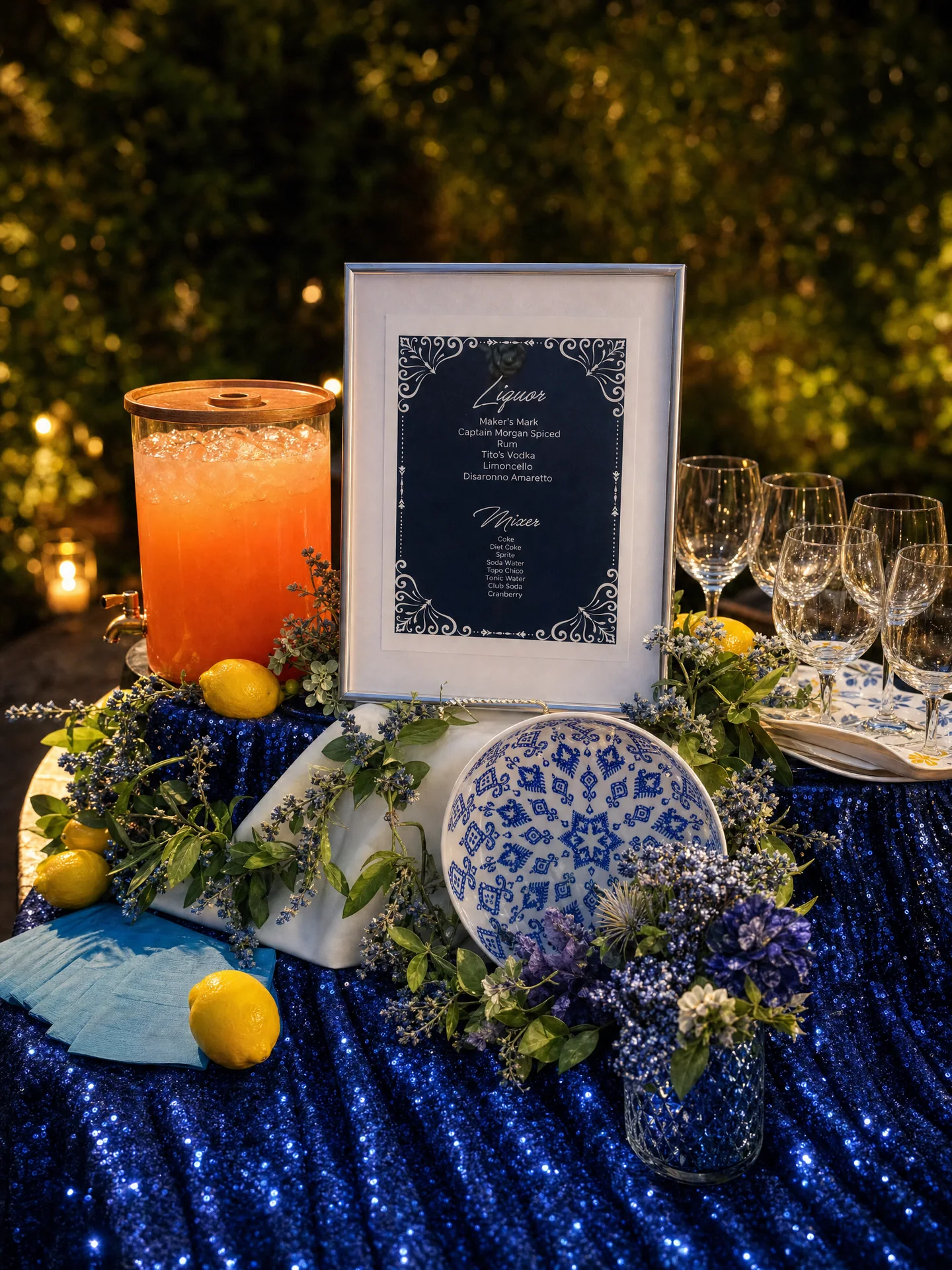 Italian-Inspired Christening Celebration: highlighted party detail 1 from a Poppin Kids christening in Houston