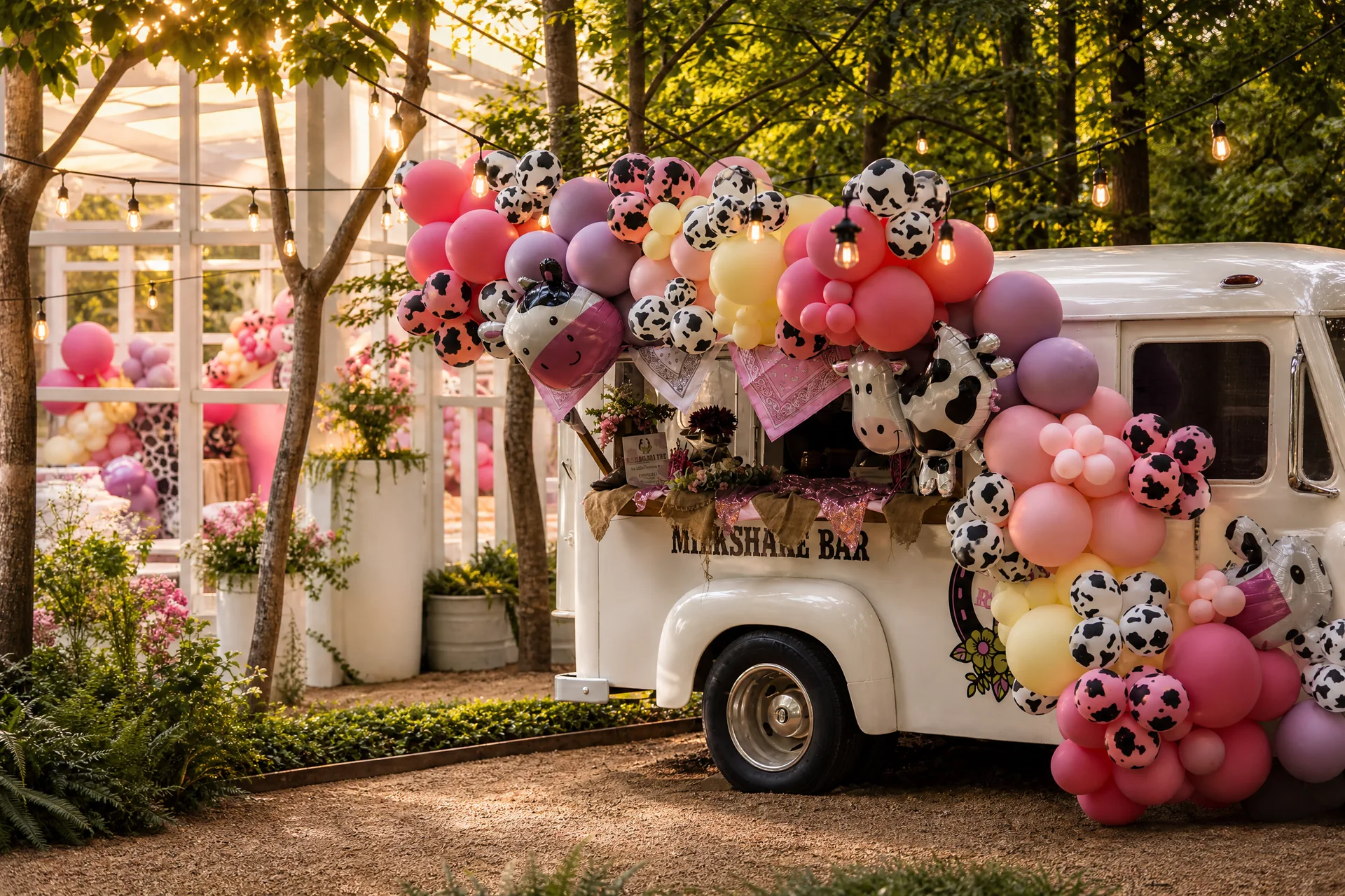 Kala’s Pink Rodeo Birthday: highlighted party detail 1 from a Poppin Kids themed celebration in Houston