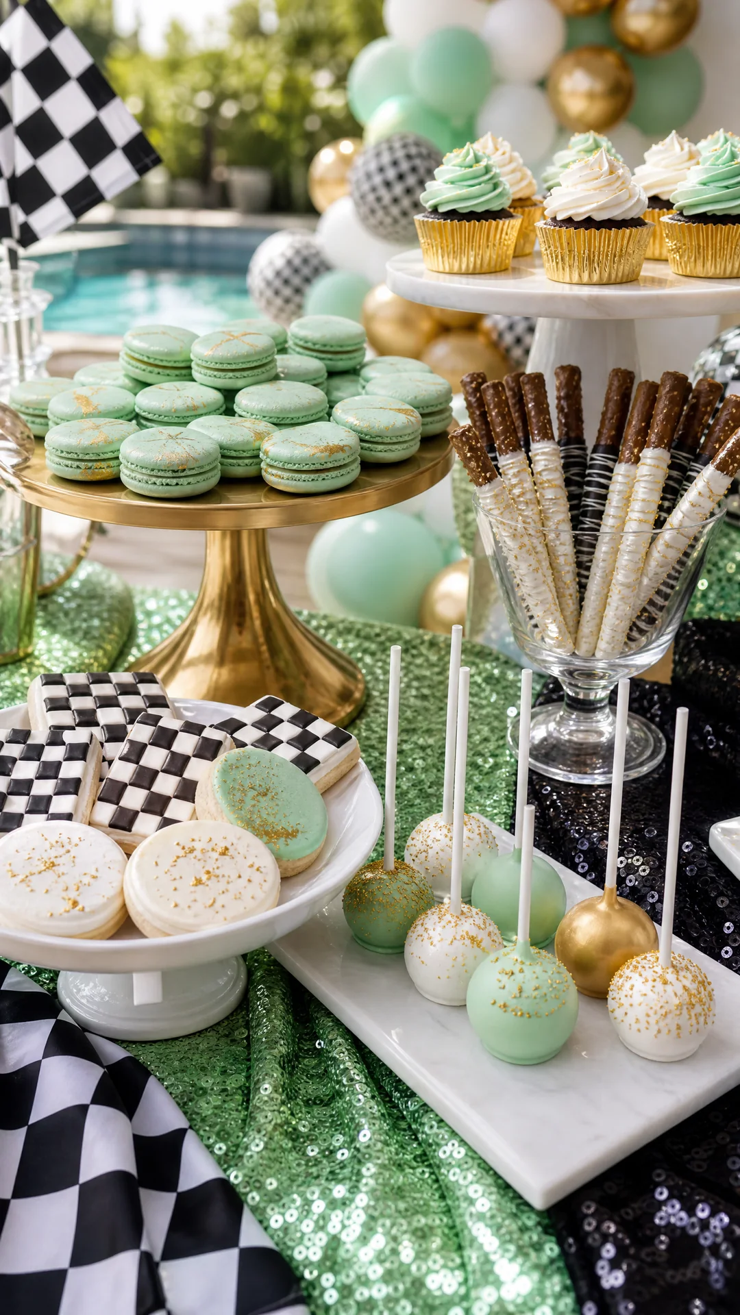 Lucas's Fast One: DESSERT TABLE 02 sweets detail