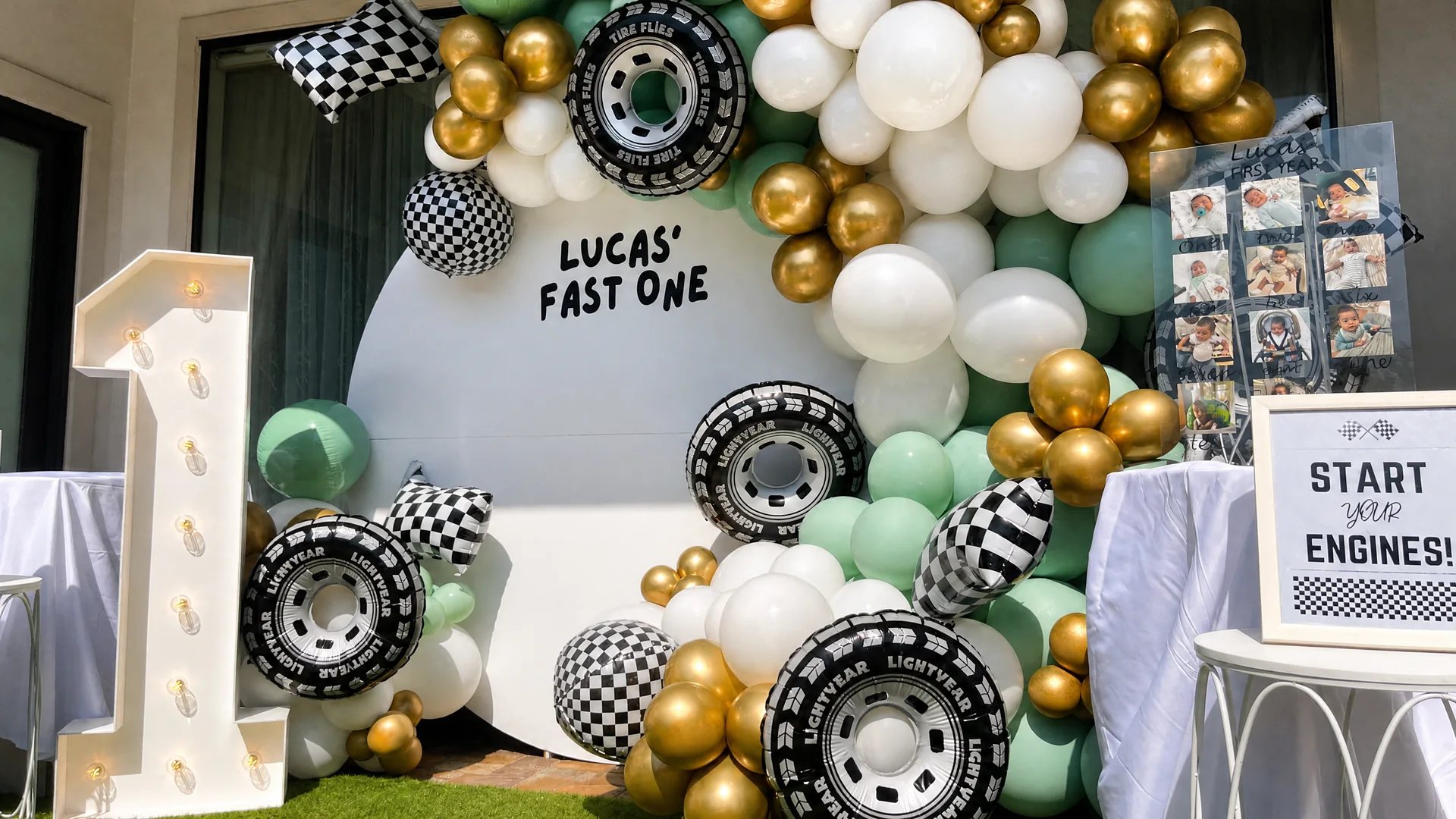 Lucas's Fast One: 05 racetrack 0214