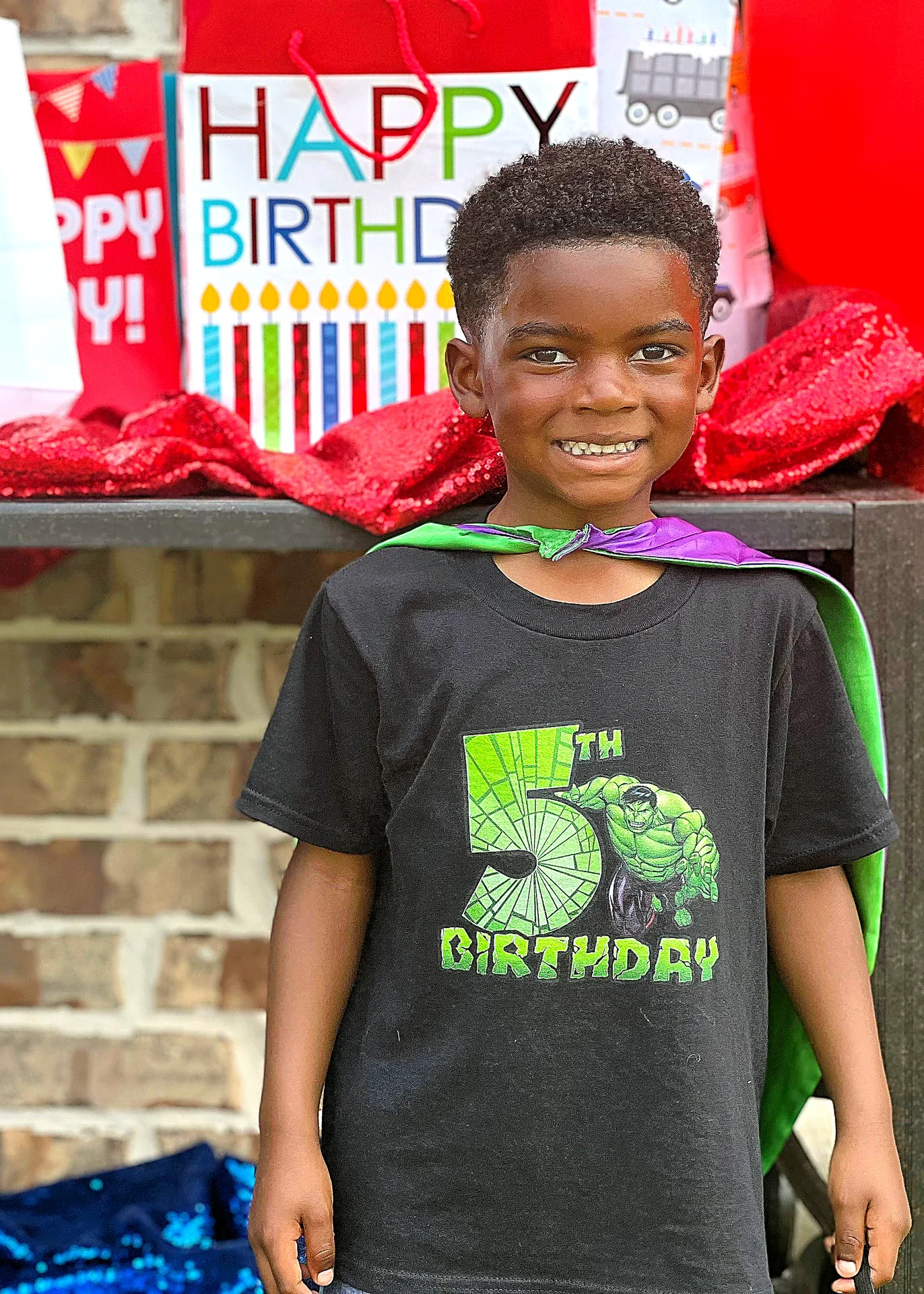 Maxwell’s 5th Superhero Birthday Party: celebration detail 1 from a Poppin Kids 5th birthday in Memorial City