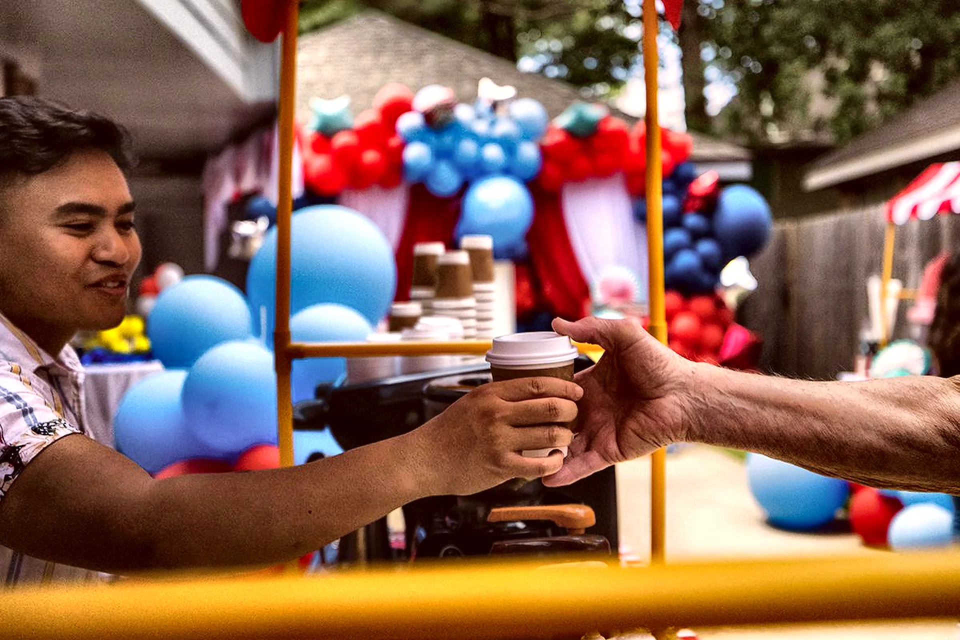 Brooks’ Backyard Carnival: celebration detail 14 from a Poppin Kids themed birthday in Houston