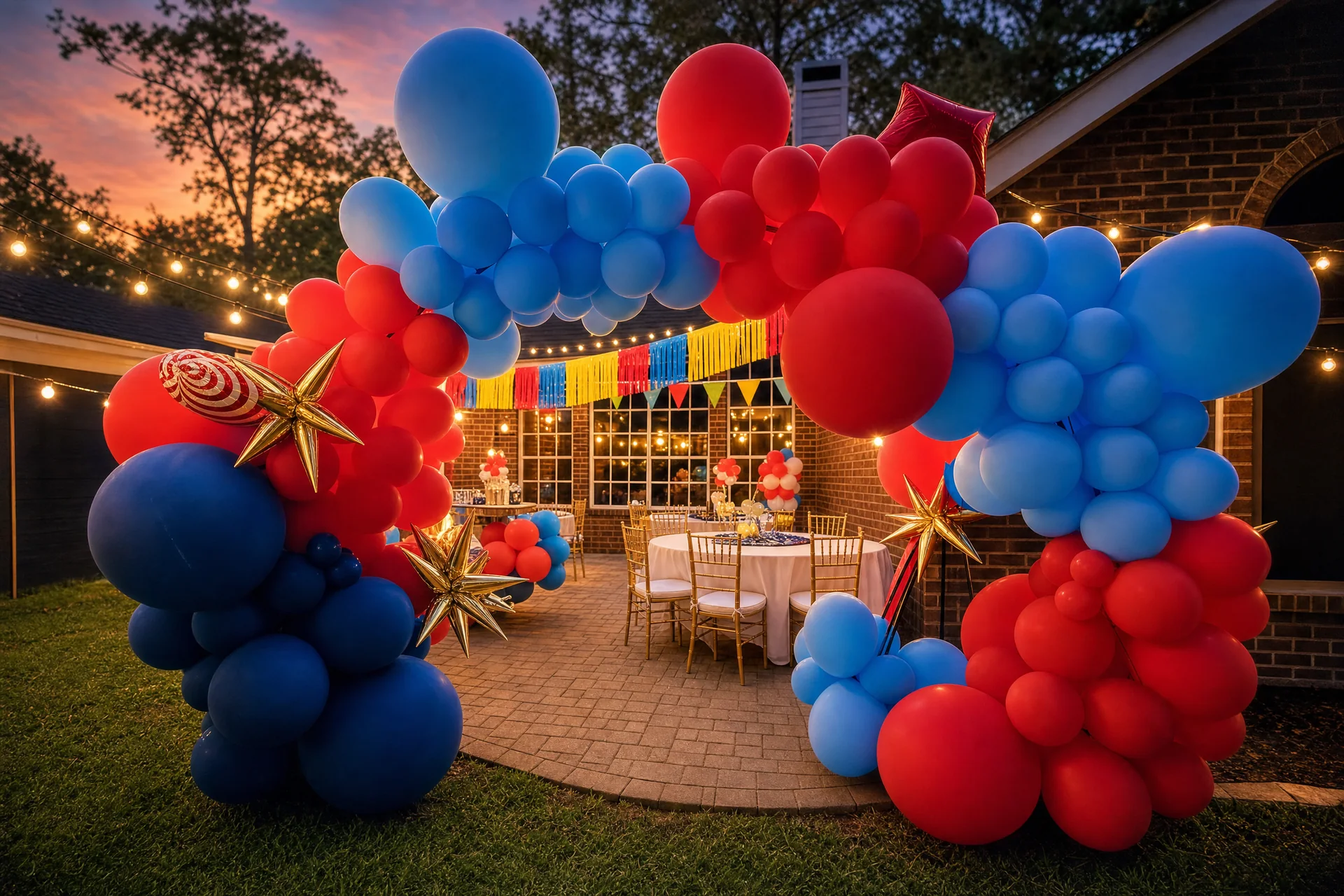 Brooks’ Backyard Carnival: celebration detail 7 from a Poppin Kids themed birthday in Houston