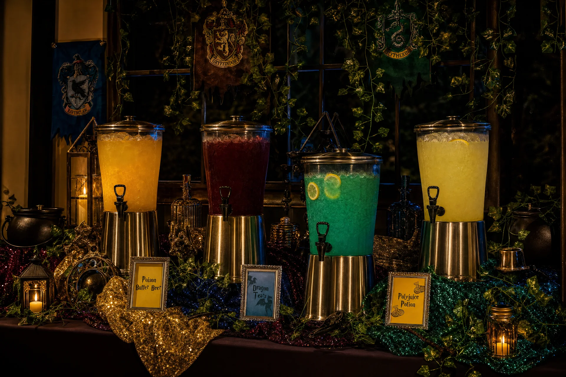 Aida & Adam's Harry Potter Birthday: 02 potion bar