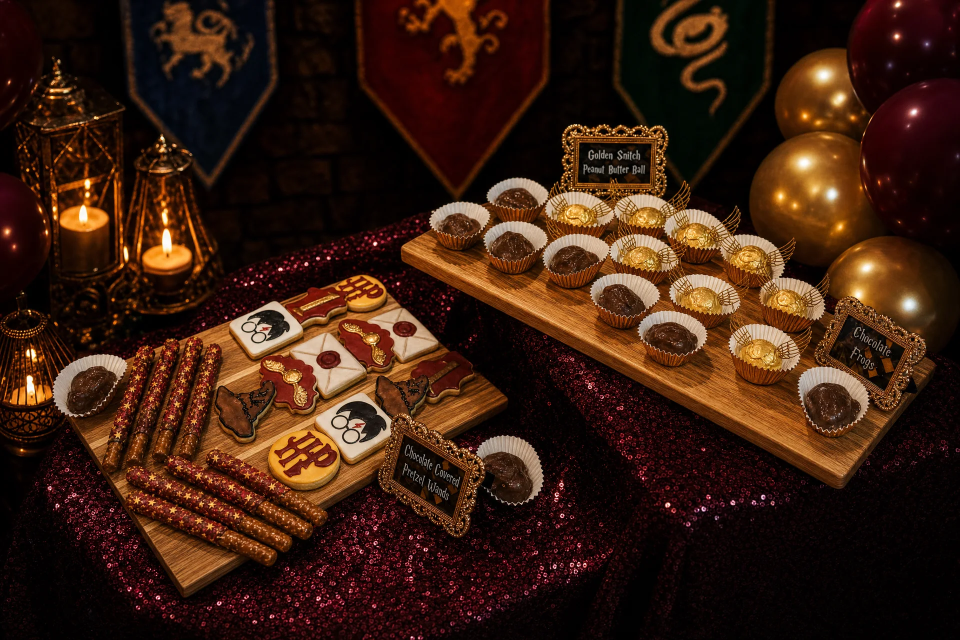 Aida & Adam's Harry Potter Birthday: 13 magical sweets detail