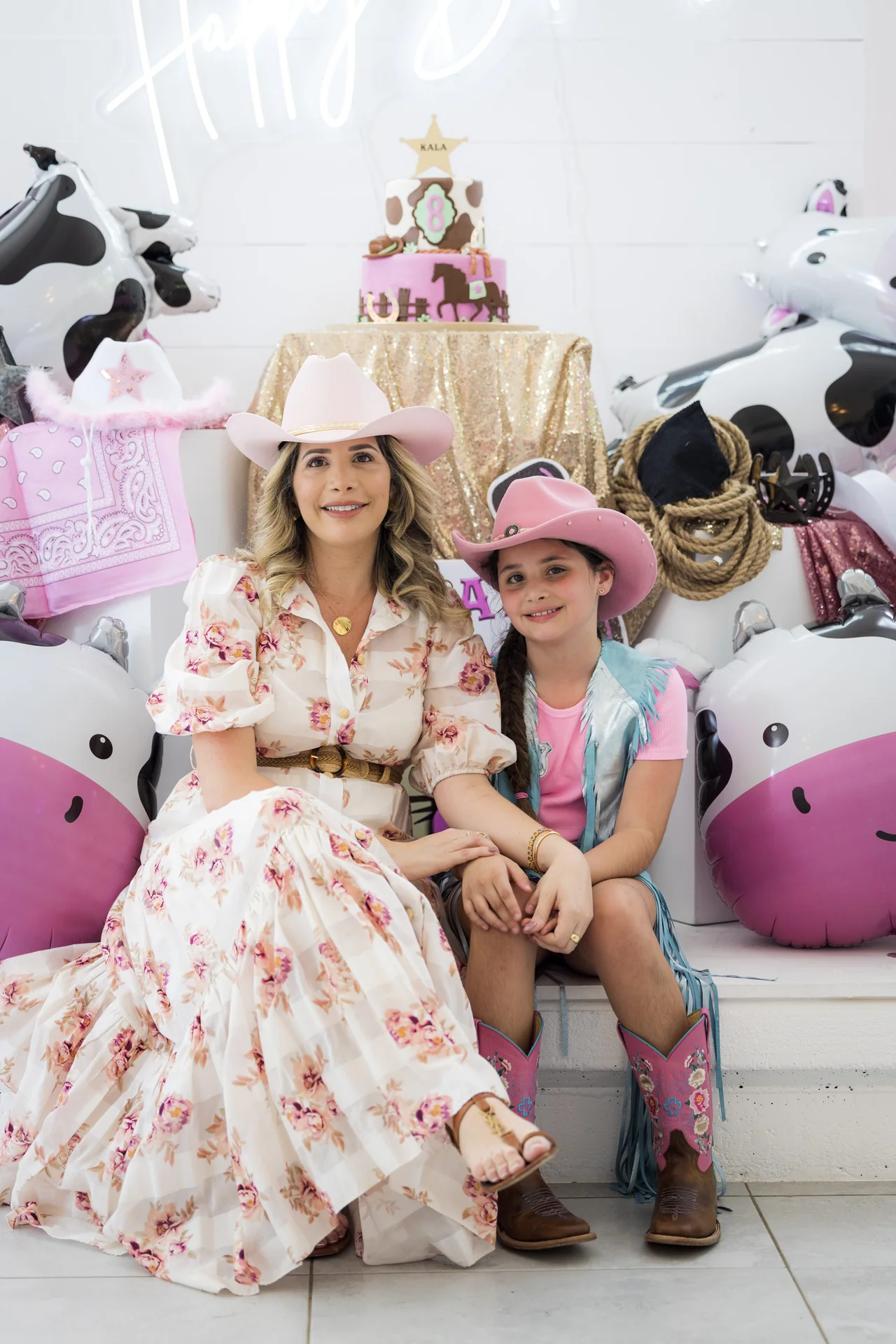 Kala’s Pink Rodeo Birthday: celebration detail 40 from a Poppin Kids themed celebration in Houston