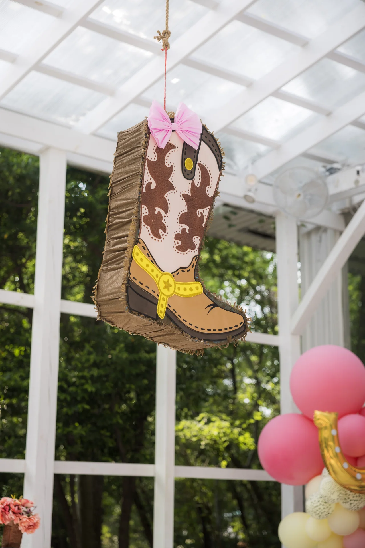 Kala’s Pink Rodeo Birthday: celebration detail 41 from a Poppin Kids themed celebration in Houston
