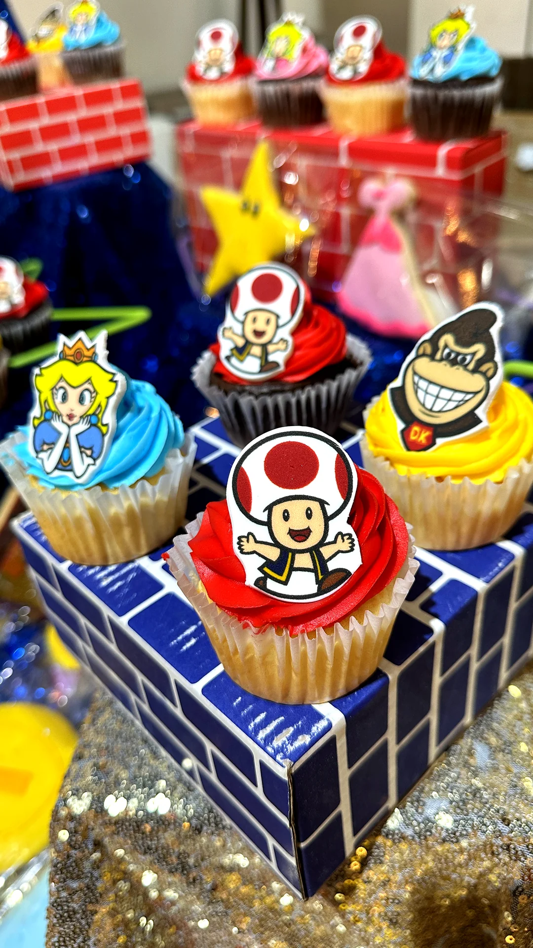 Super 7 Birthday Bash: celebration detail 3 from a Poppin Kids birthday party in Houston
