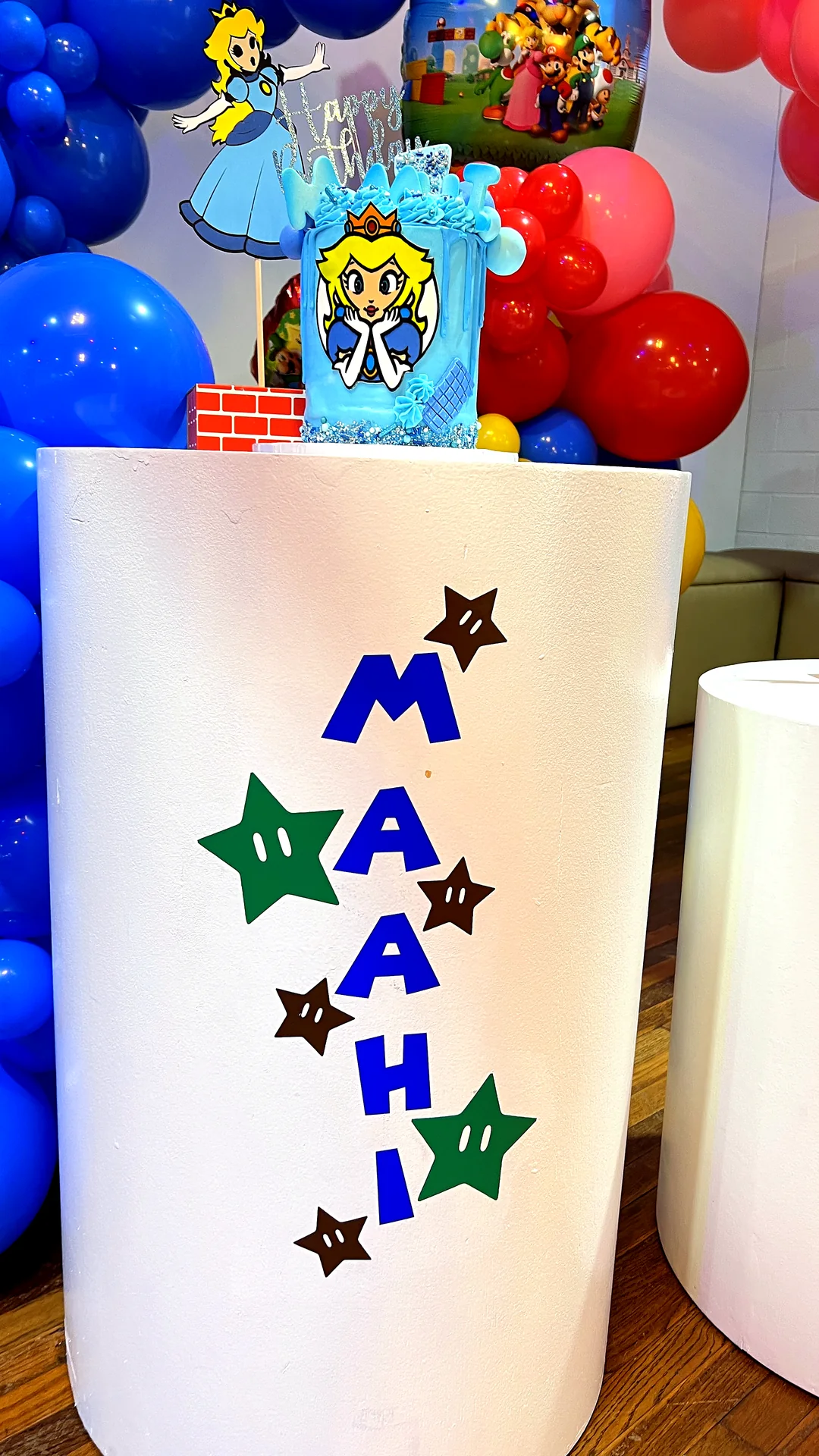 Super 7 Birthday Bash: celebration detail 25 from a Poppin Kids birthday party in Houston