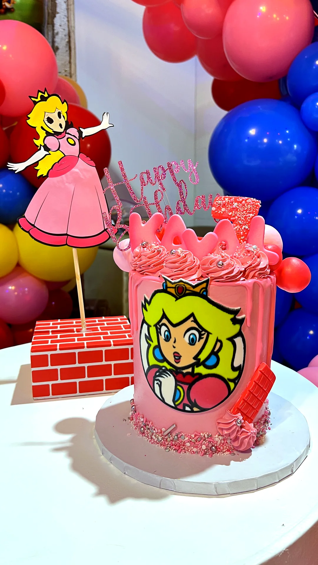 Super 7 Birthday Bash: celebration detail 29 from a Poppin Kids birthday party in Houston
