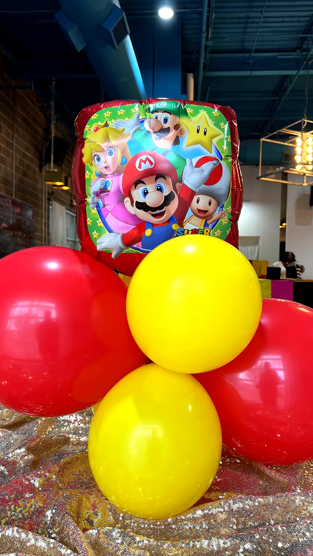 Super 7 Birthday Bash: celebration detail 4 from a Poppin Kids birthday party in Houston