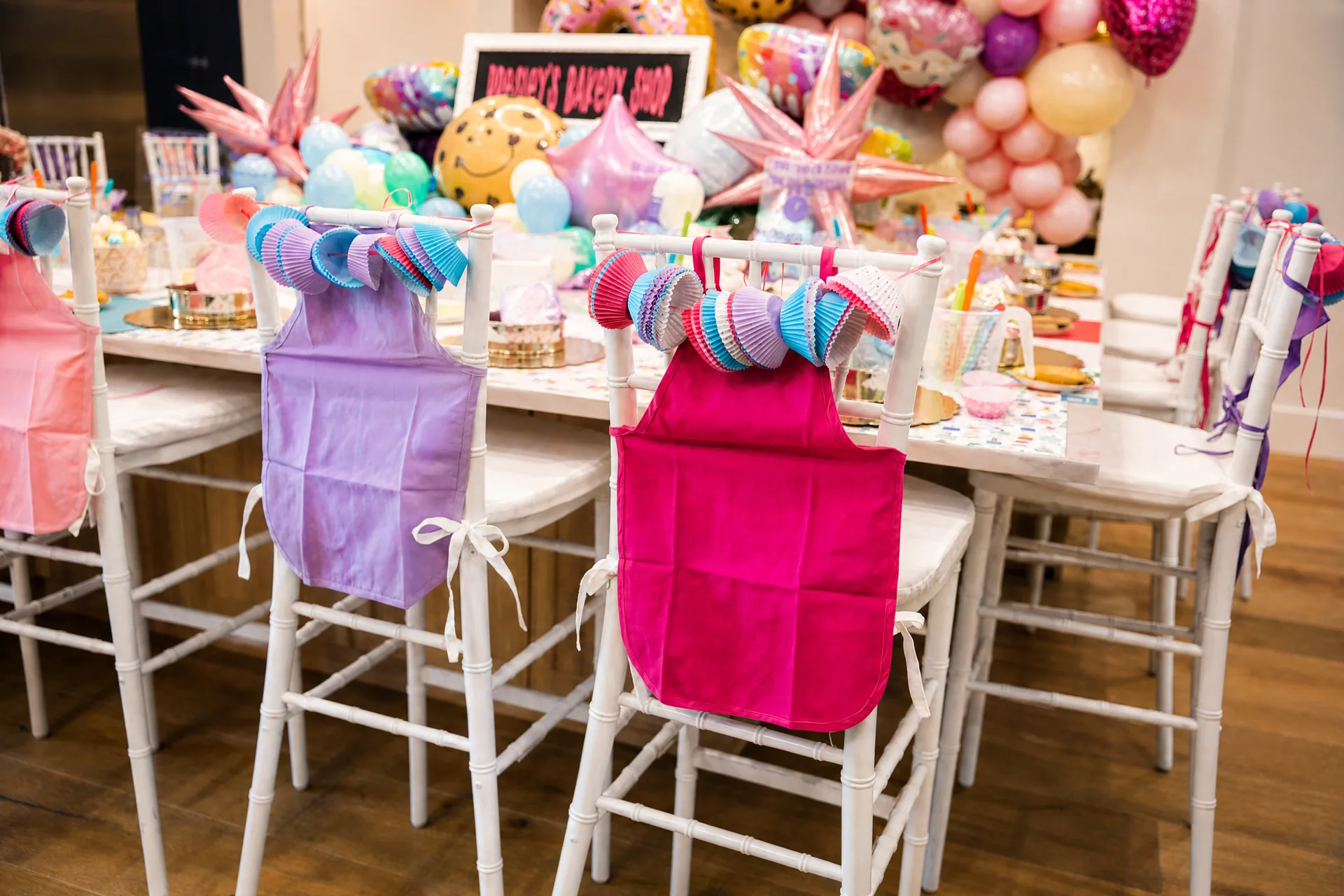 Presley’s Bake Shop Birthday Party: celebration detail 7 from a Poppin Kids birthday party in Houston