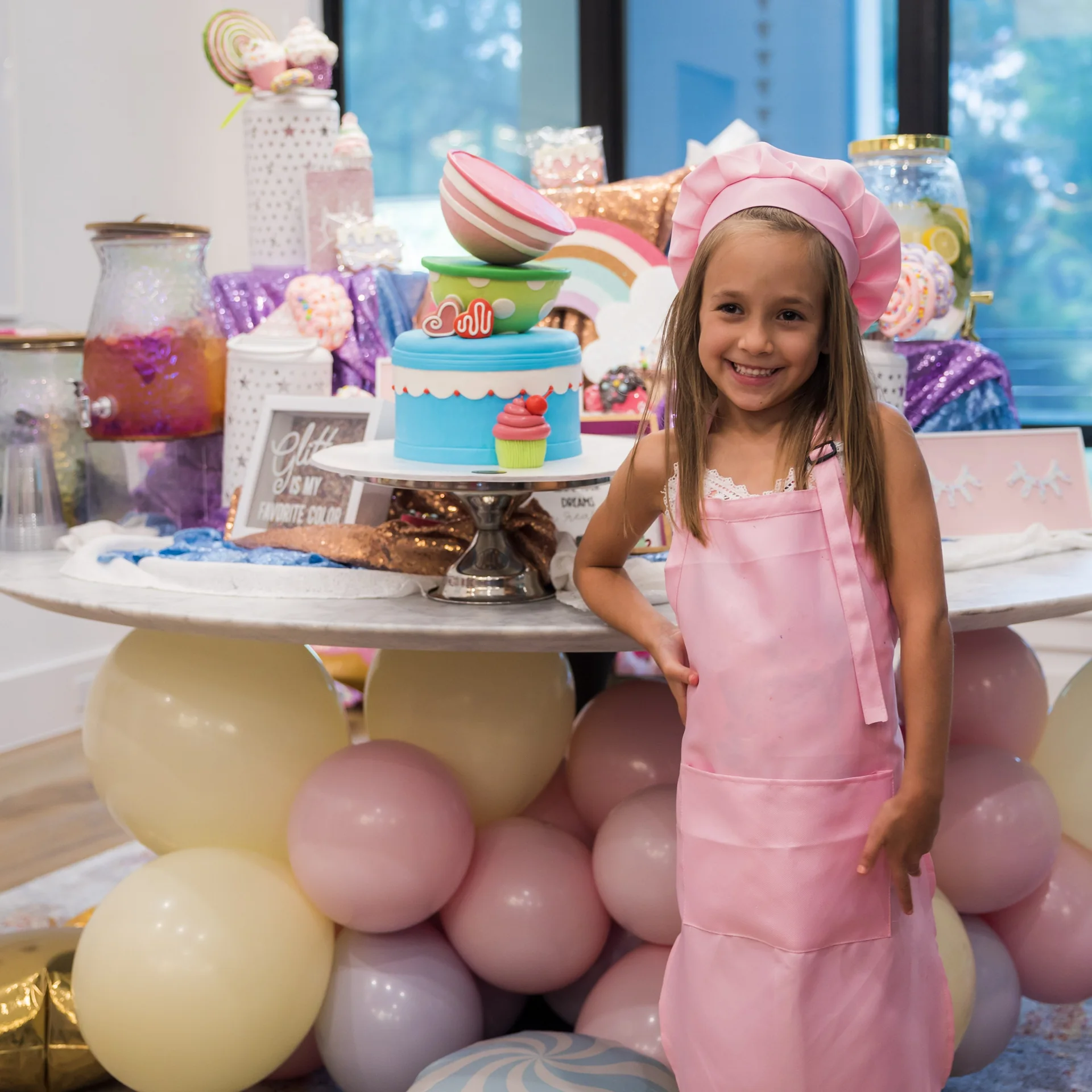 Presley’s Bake Shop Birthday Party: celebration detail 39 from a Poppin Kids birthday party in Houston