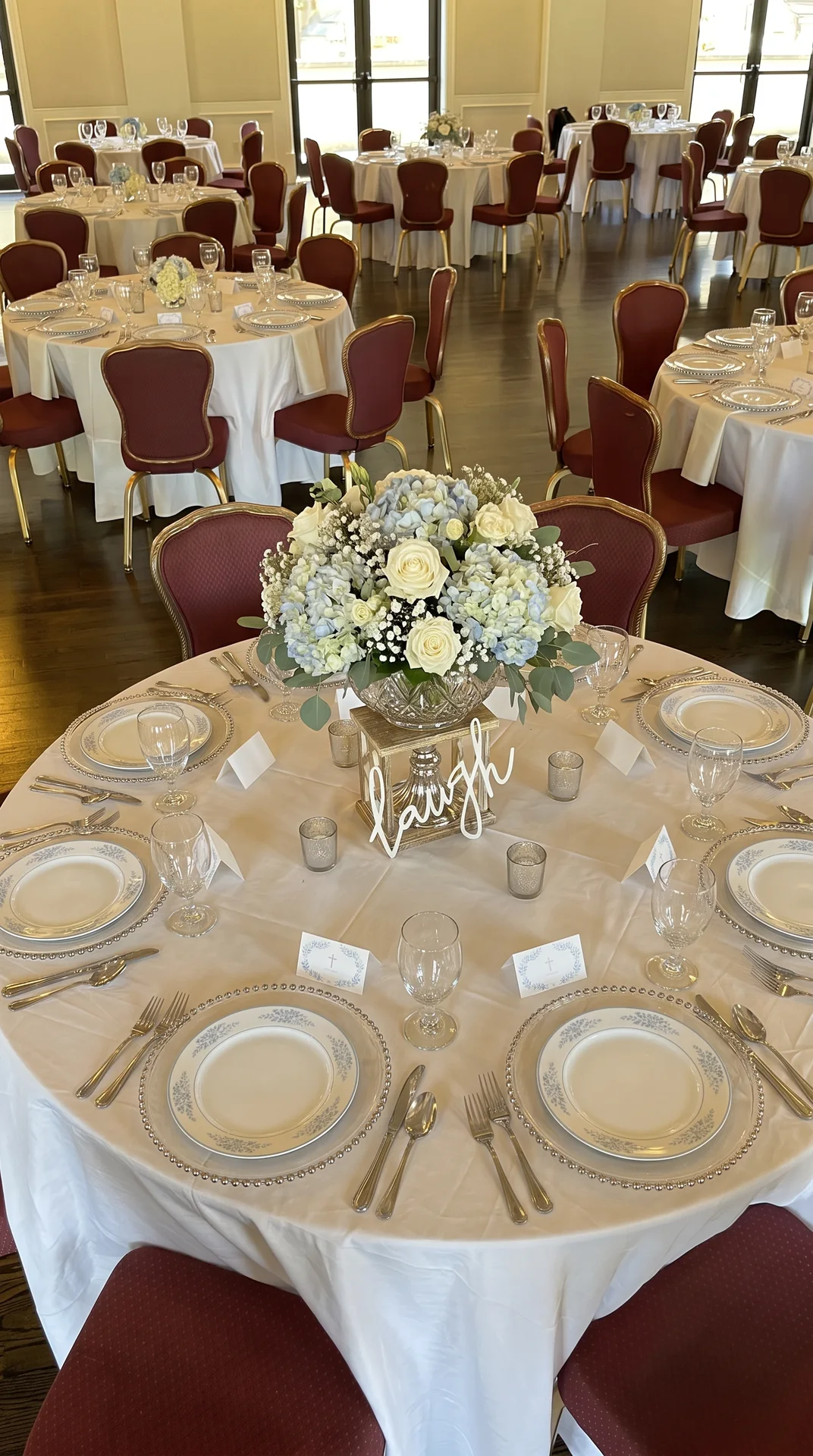 Blue & White Baptism Reception: celebration detail 18 from a Poppin Kids birthday party in Houston