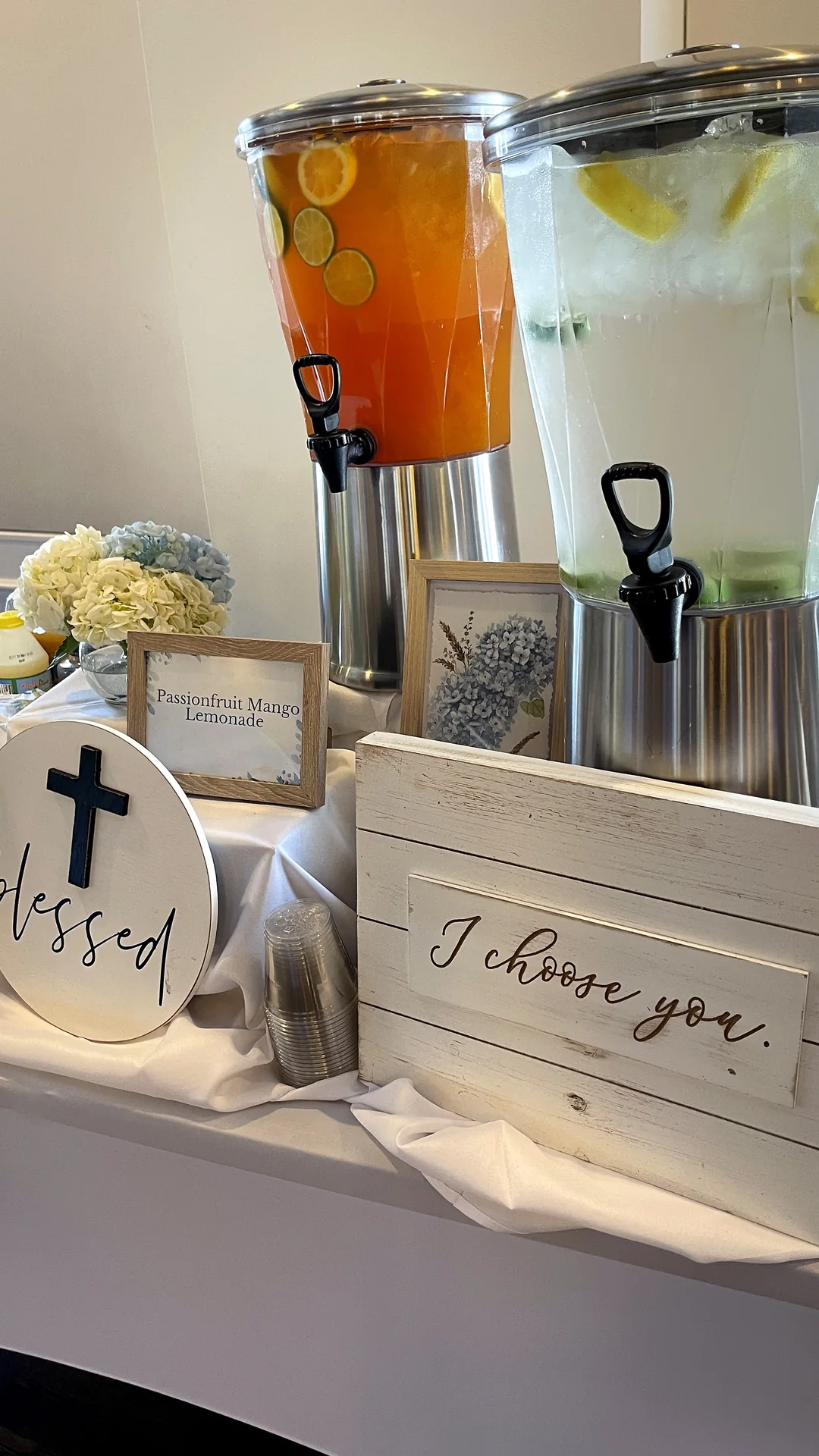 Blue & White Baptism Reception: celebration detail 34 from a Poppin Kids birthday party in Houston